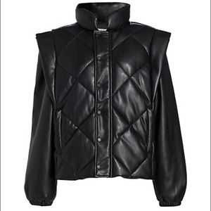 Pistola Callista Convertible Faux Leather Jacket XS